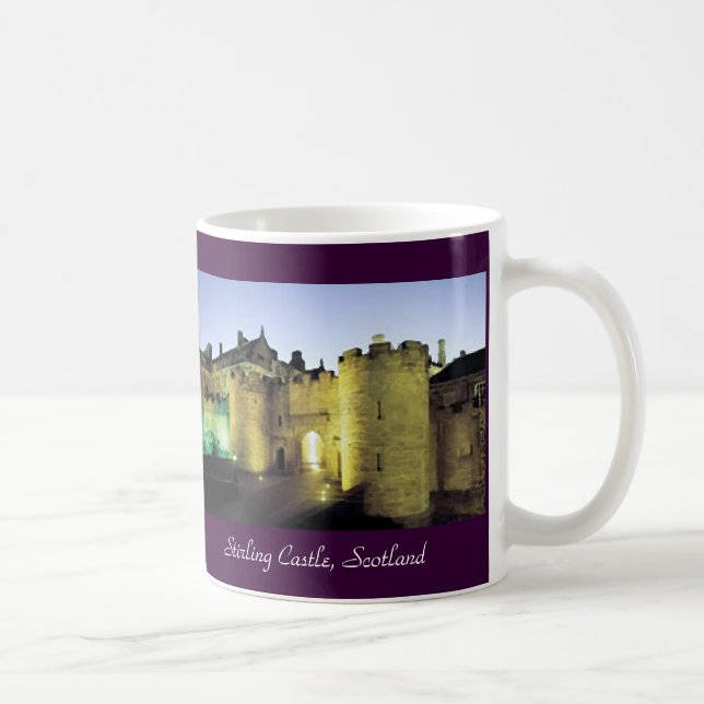 Caneca De Café Castelo de Stirling em Dusk Mug (Direita)