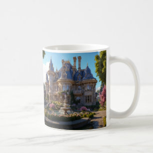 Caneca De Café Castelo de Victorian Splendor