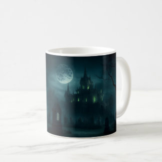 Caneca De Café Castelo do Experimento do Necromante