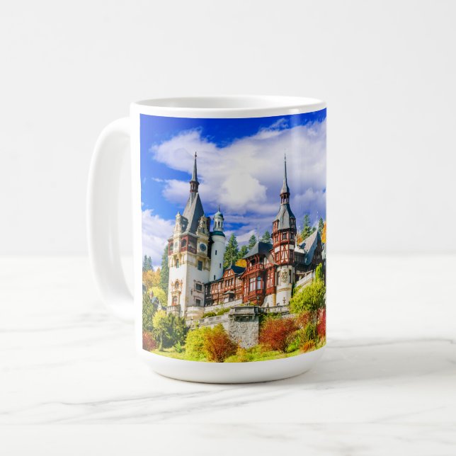 Caneca De Café Castelo Peles (Frente Esquerda)