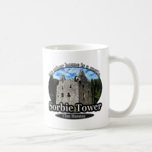 Caneca De Café Castelo Scotland da torre de Hannay Sorbie do clã