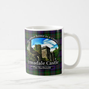 Caneca De Café Castelo Scotland de MacDonald Armadale do clã