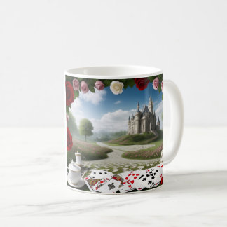Caneca De Café Castle Through the Wonderland Portal