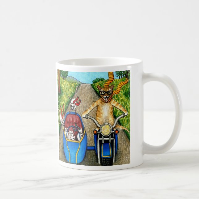 Caneca De Café Cat 384 (Direita)