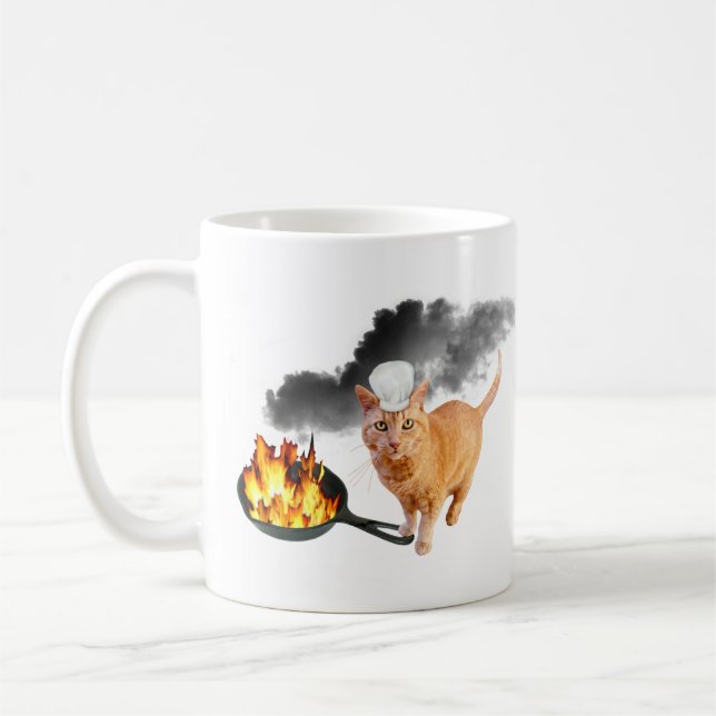 Caneca De Café Cat Chef Mug (Esquerda)