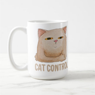 Caneca De Café Cat Control