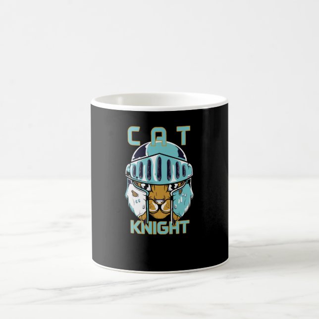 Caneca De Café Cat Knight (Centro)