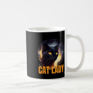 Caneca De Café Cat Lady For Kamala Harris Design único