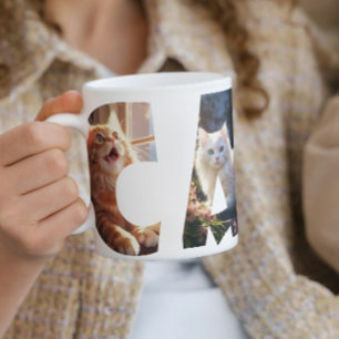 Caneca De Café Cat Love I Cortar Fotos