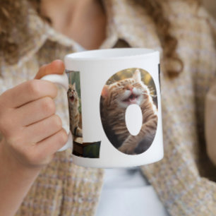 Caneca De Café Cat Love I Cortar Fotos 1