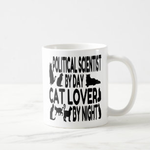 Caneca De Café Cat Lover, Cientista Político