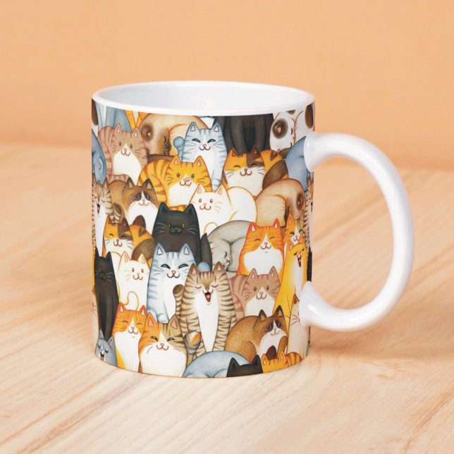 Caneca De Café Cat Lover Mug (Criador carregado)