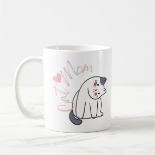 Caneca De Café Cat Mãe