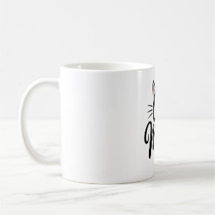 Caneca De Café Cat Mãe Sussurros e Orelhas