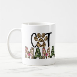 Caneca De Café Cat Mama