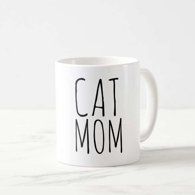 CANECA DE CAFÉ CAT MOM (Frente Esquerda)