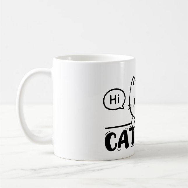 Caneca De Café cat mom mug funny gift lover cute mug (Esquerda)