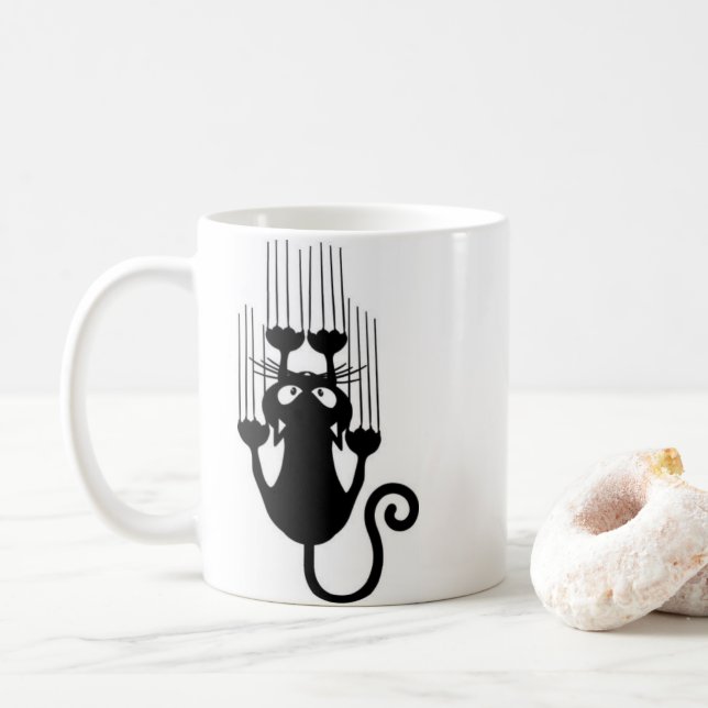 Caneca De Café cat mug (Com Donut)