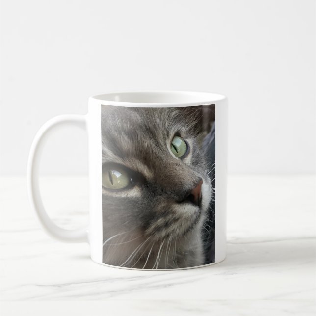 Caneca De Café Cat Mug, I Believe In You, Motivational Mug (Esquerda)