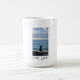 Caneca De Café Cat One Life 