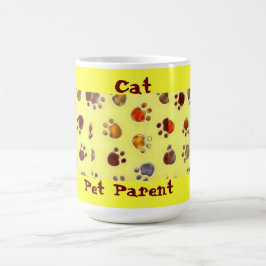 Caneca De Café Cat Pet Parent