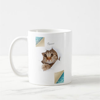 Caneca De Café Cat Psiu