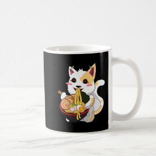 Caneca De Café Cat Ramen Kawaii Anime Comida Japonesa Girls Offic