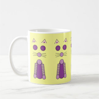 Caneca De Café CAT roxo