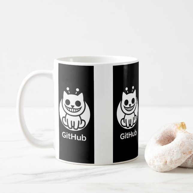 Caneca De Café cat spacial mug (Com Donut)