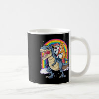 Cat Unicorn Andando Dinossauro T Rex Kitten Lover