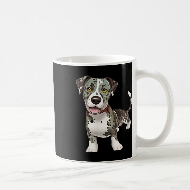 Caneca De Café Catahoula Leopard Cachorro Raça (Direita)