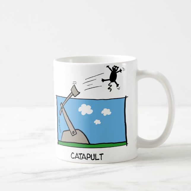 Caneca De Café catapulta (Direita)