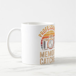 Caneca De Café Catcher de Memória Profissional Fotógrafo Divertid