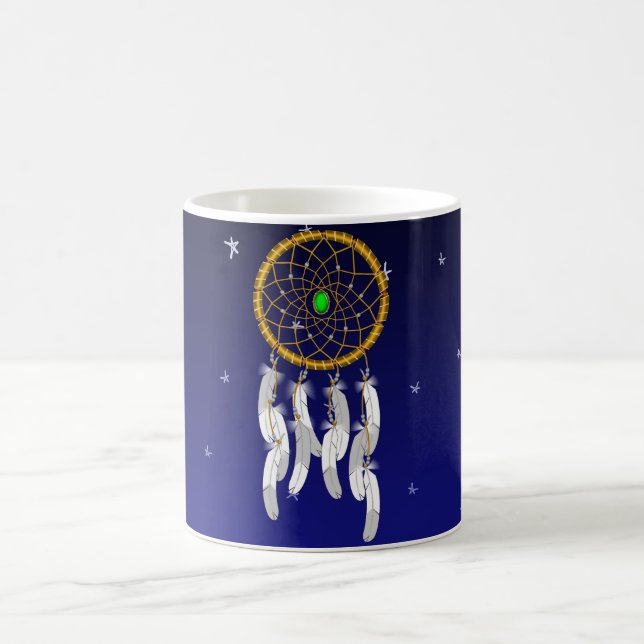 Caneca De Café Catcher de Sonhos--Esmeralda (Centro)