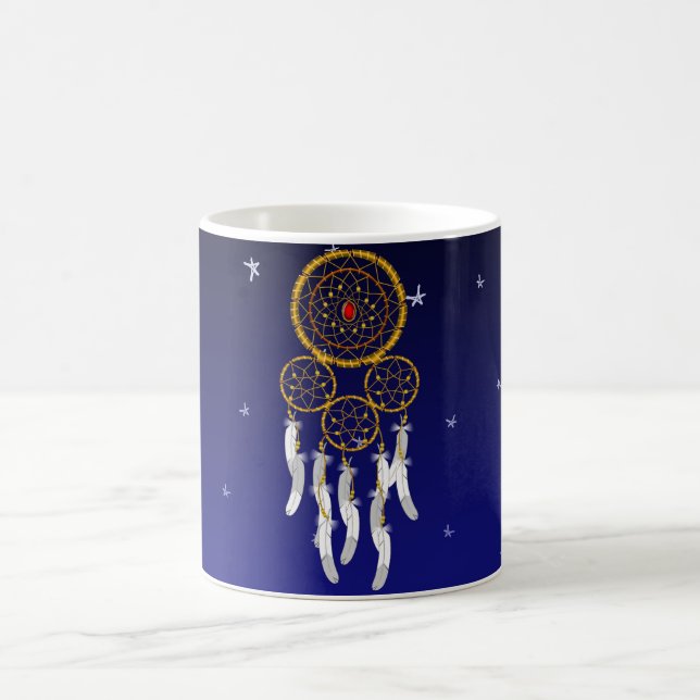 Caneca De Café Catcher de Sonhos--Rubi (Centro)