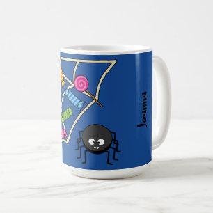 Caneca De Café Catcher Spider   Adicionar nome próprio