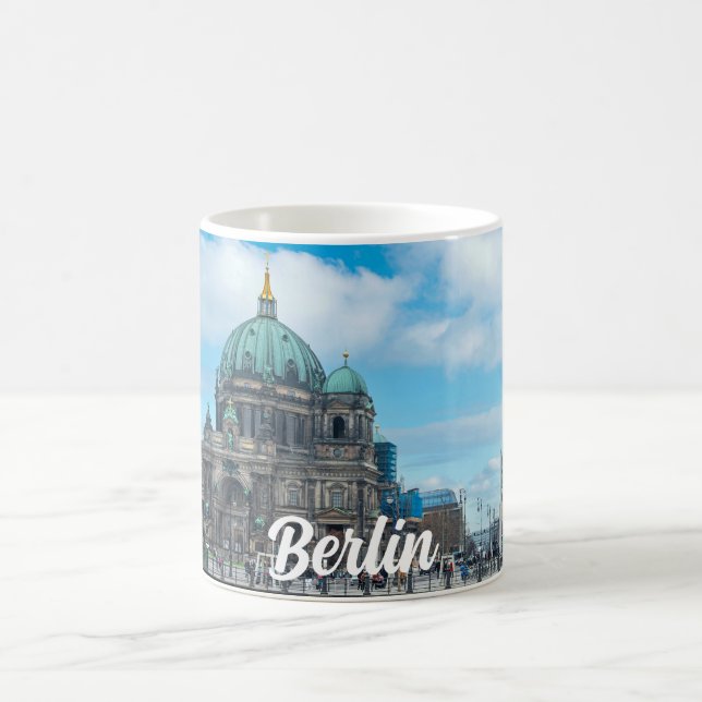 Caneca De Café Catedral de Berlim e torre de TV em Berlim, Aleman (Centro)