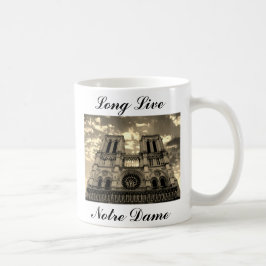 Caneca De Café Catedral de Notre Dame Paris França Viva