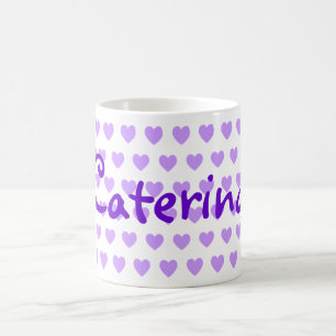 Caneca De Café Caterina em Roxo