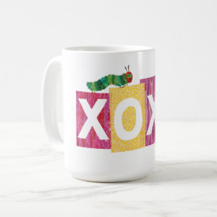 Caneca De Café Caterpillar muito com fome   XOXO