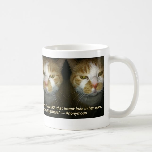 Caneca De Café CatGazes (Direita)