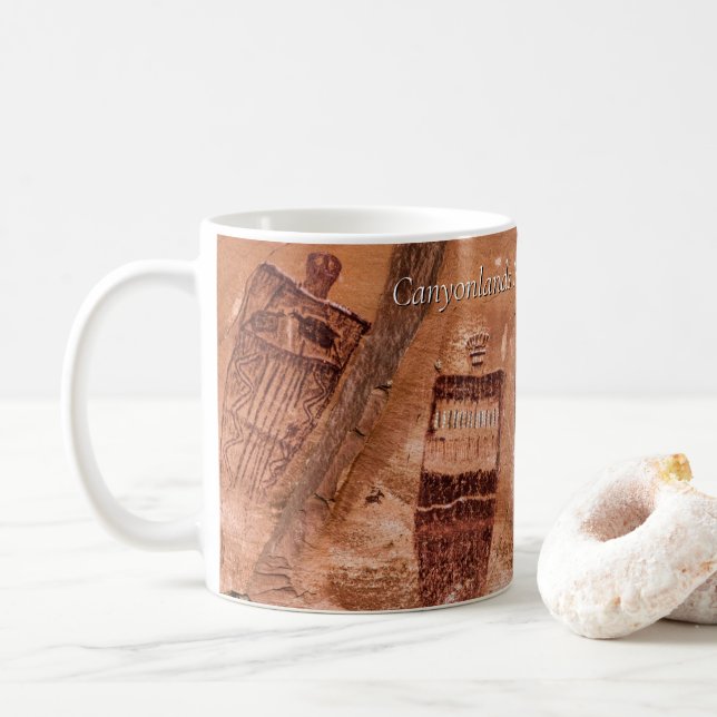 Caneca De Café Catgrafo do Parque Nacional do Canyonlands (Com Donut)