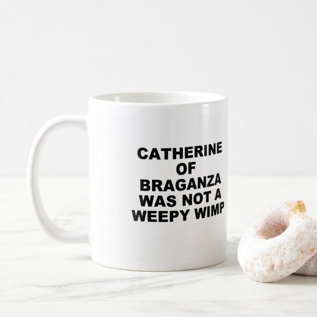 Caneca De Café Catherine de Braganza (Com Donut)