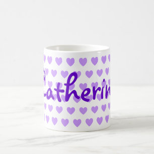 Caneca De Café Catherine em Purple