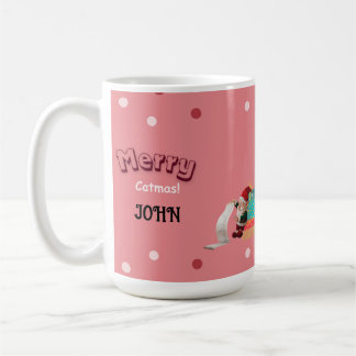 Caneca De Café Catmas Mug