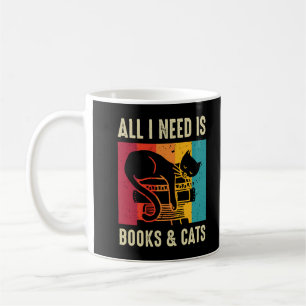 Caneca De Café Católicos - Tudo que preciso é de livros e livros 