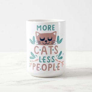 Caneca De Café Catopia: Exclusivamente O Seu - Mais Gatos, Menos