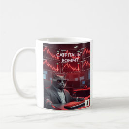 Caneca De Café Catpitalista: Marktcrash-Komödie-Tasse