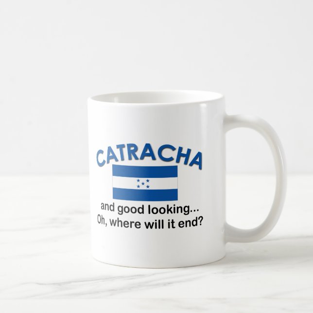 Caneca De Café Catracha bonito (Honduran) (Direita)