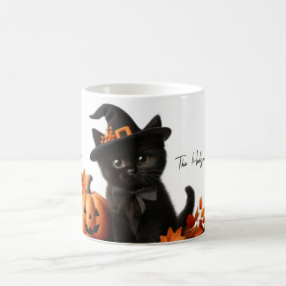 Caneca De Café Cat's halloween Family